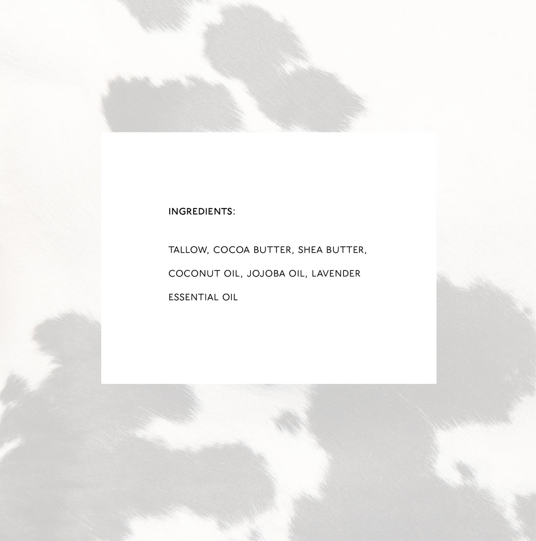 BALM SUNDAY® Tallow Based Body Balm for Dry Skin | Deep Moisture Natural Body Balm