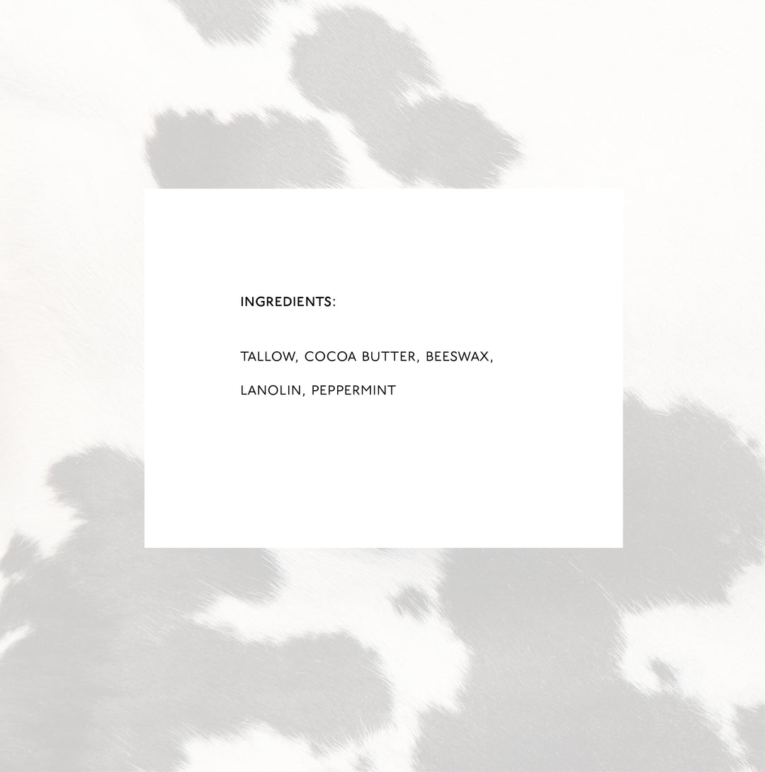 SMOOCH JUICE® Tallow Lip Balm | Natural Moisturizing Lip Repair for Dry, Chapped Lips | Jumbo Tube, .5 oz