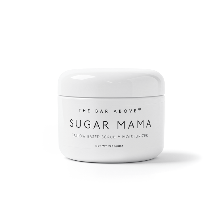 SUGAR MAMA™ Tallow Sugar Scrub & Moisturizing Body Polish | Natural Exfoliating Scrub for Dry Skin